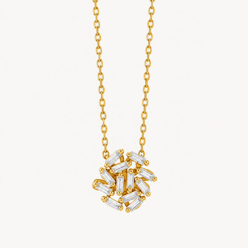 Crystal Bloom Pendant