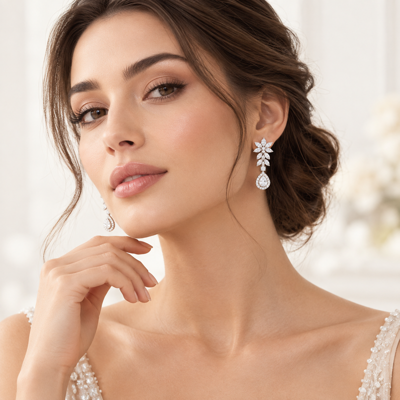 Bloom Teardrop Earrings