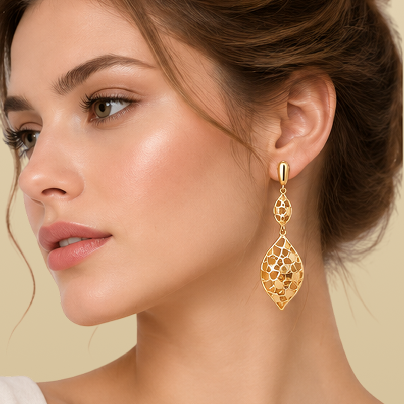 Filigree Drop Earrings