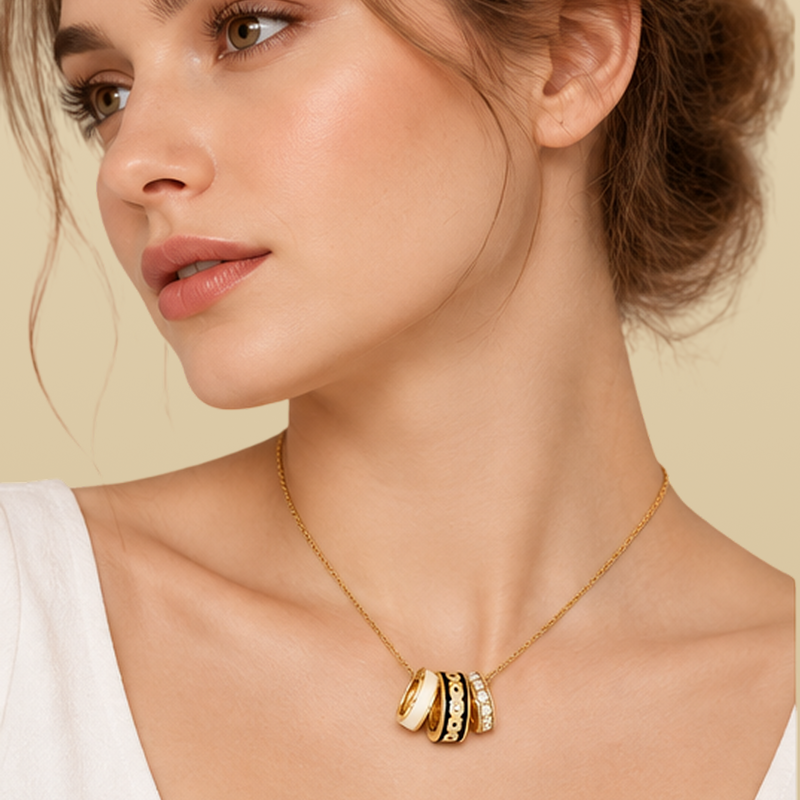 Luxe Link Charm Necklace